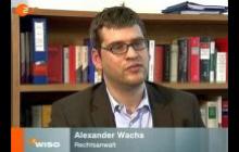 ZDF: WISO – Teure Anwaltssuche im Web